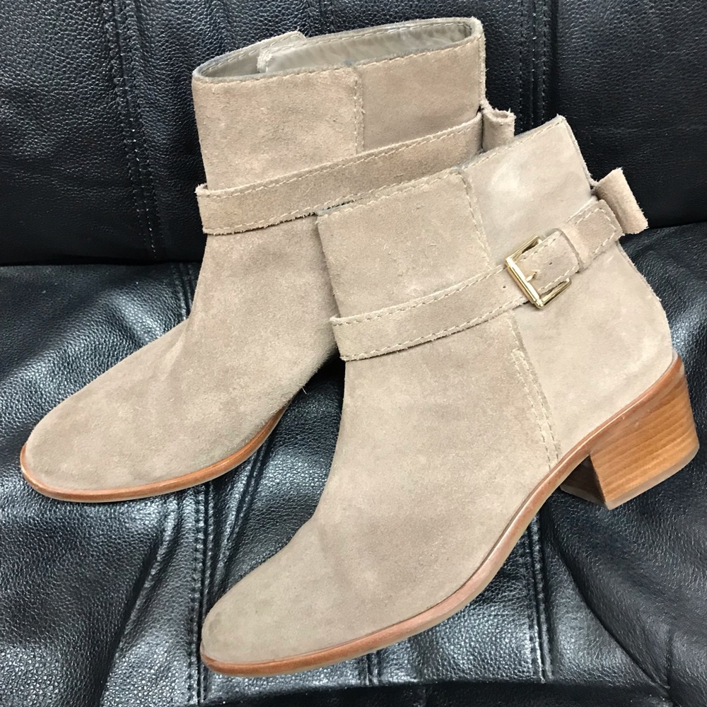 Kate Spade Suede Ankle Boots size 9